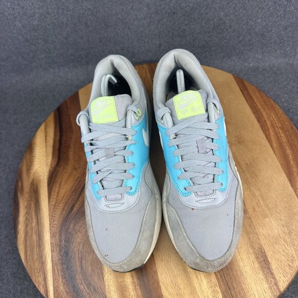 Nike Air Max 1 Essential Wolf Gray Blue White 599820-024 Sz 12 - Picture 5 of 14